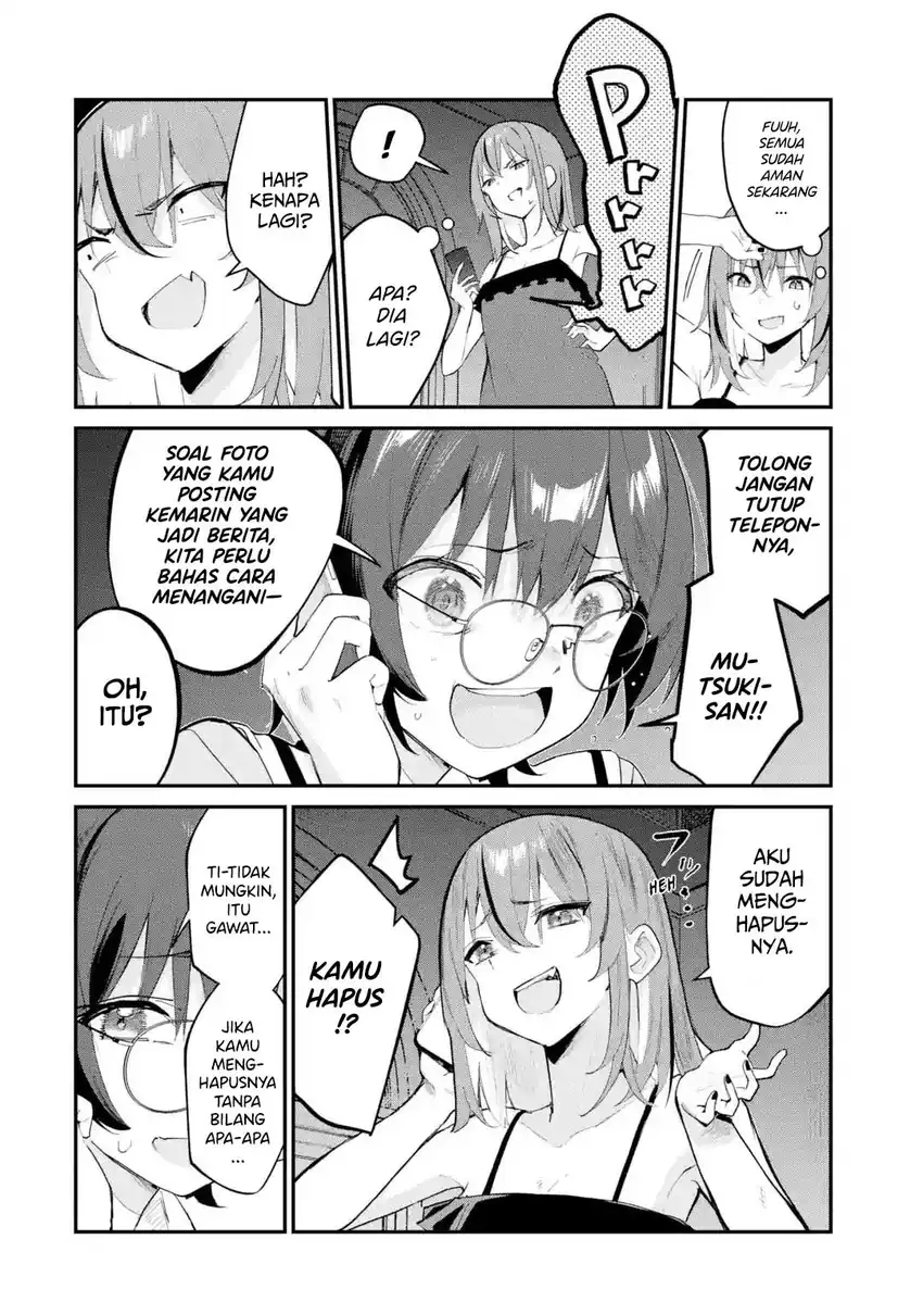 Urakata de Support Shiteta Geinou Ikka wo Tsuihousareta Boku wa, Futsuu no Seishun wo Ouka Shitai. Chapter 15 Gambar 13