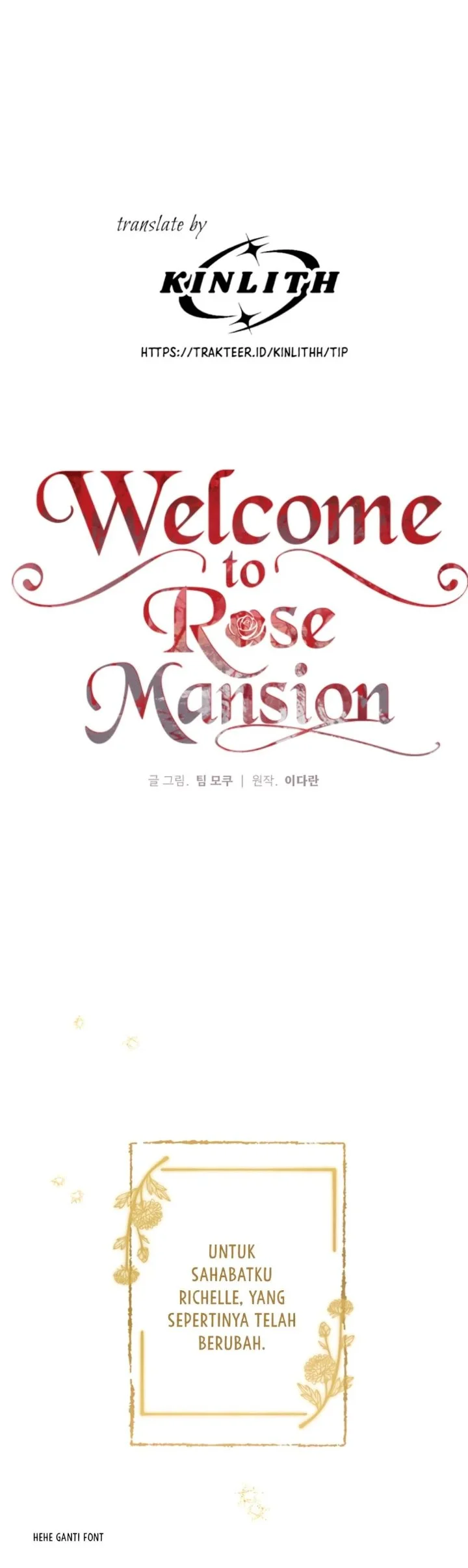 Welcome to the Rose Mansion Chapter 25 Gambar 42