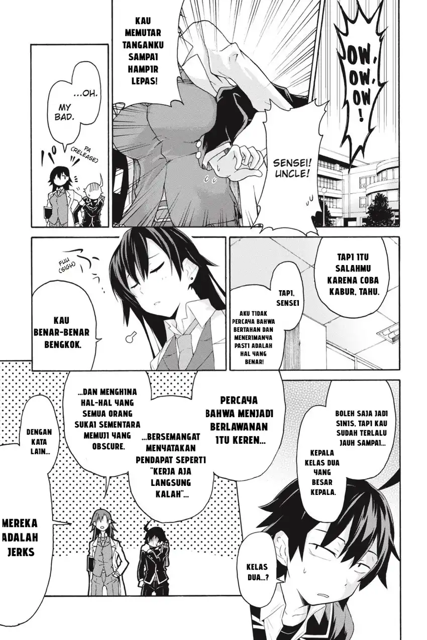 Yahari Ore no Seishun Love Come wa Machigatteiru @comic Chapter 1 Gambar 15