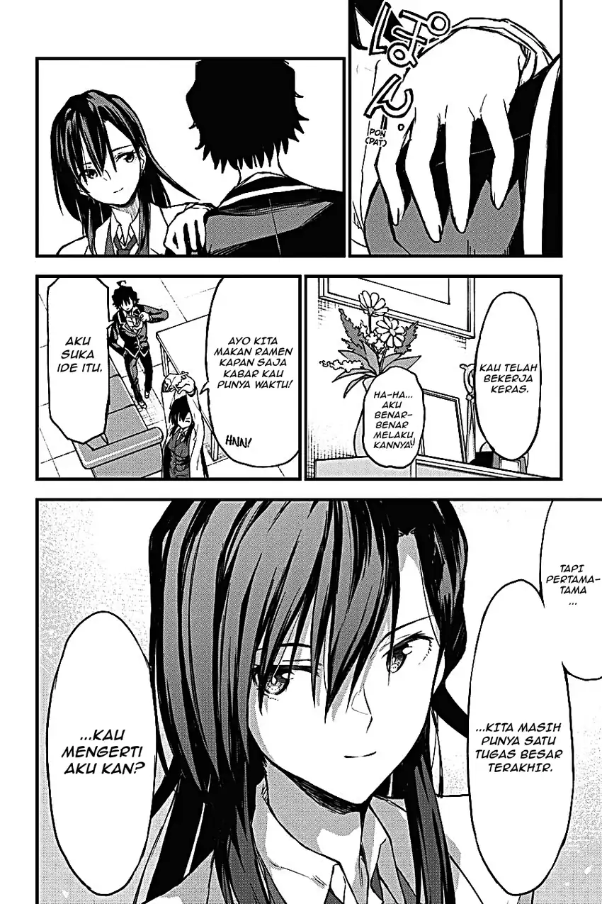Yahari Ore no Seishun Love Come wa Machigatteiru @comic Chapter 102 Gambar 28