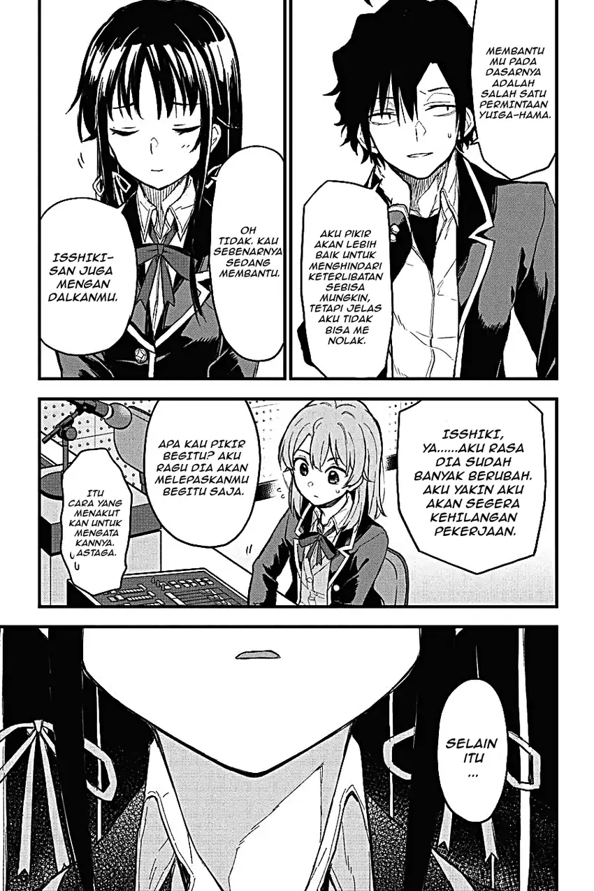 Yahari Ore no Seishun Love Come wa Machigatteiru @comic Chapter 106 Gambar 15