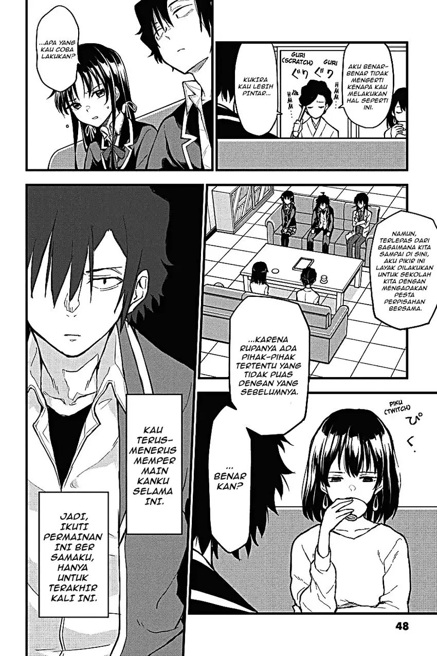 Yahari Ore no Seishun Love Come wa Machigatteiru @comic Chapter 110 Gambar 14