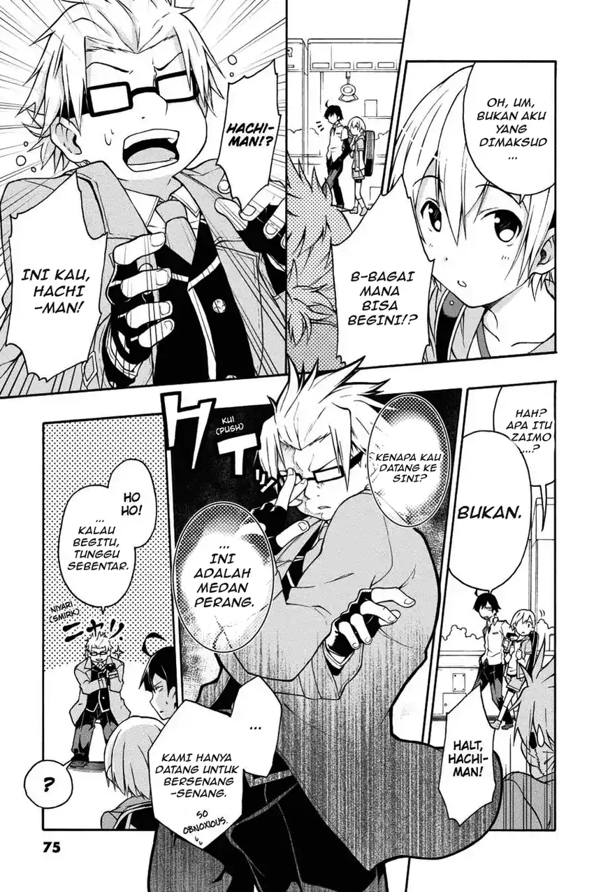Yahari Ore no Seishun Love Come wa Machigatteiru @comic Chapter 14 Gambar 13