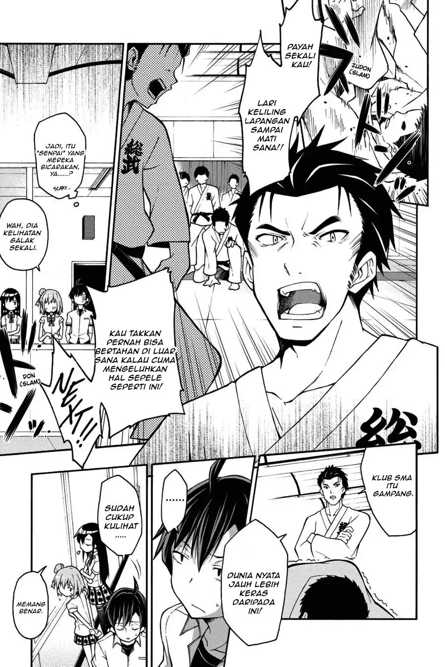 Yahari Ore no Seishun Love Come wa Machigatteiru @comic Chapter 20 Gambar 13
