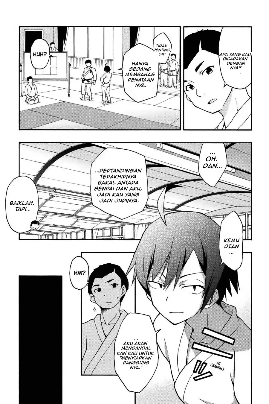 Yahari Ore no Seishun Love Come wa Machigatteiru @comic Chapter 21 Gambar 15