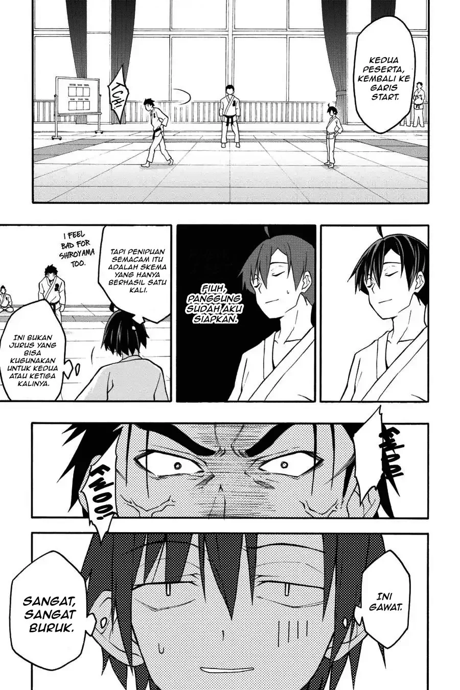 Yahari Ore no Seishun Love Come wa Machigatteiru @comic Chapter 22 Gambar 14