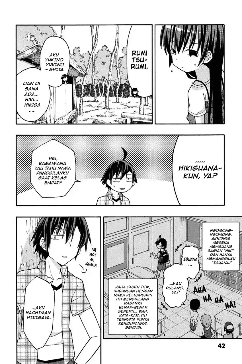 Yahari Ore no Seishun Love Come wa Machigatteiru @comic Chapter 24 Gambar 14
