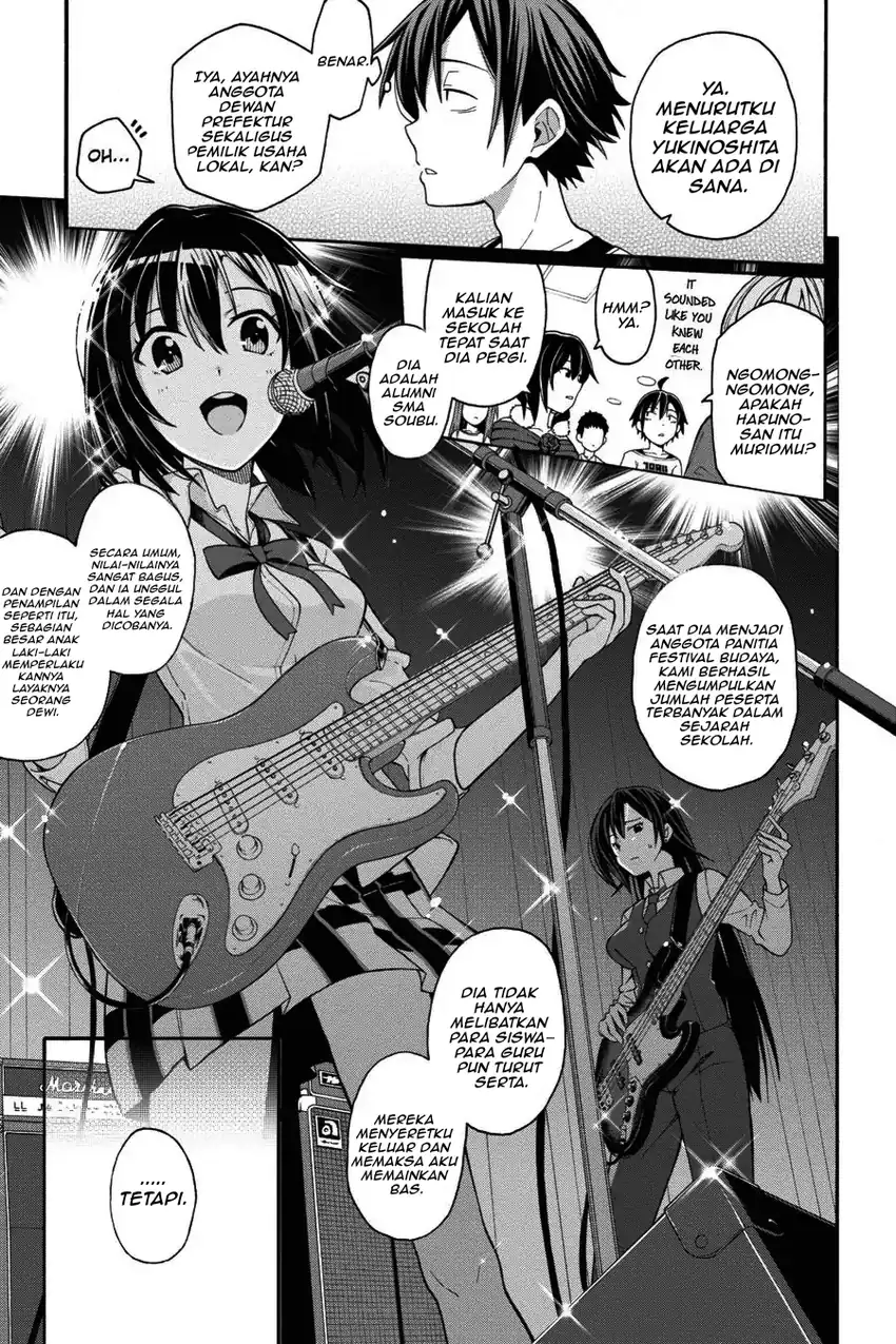 Yahari Ore no Seishun Love Come wa Machigatteiru @comic Chapter 31 Gambar 13