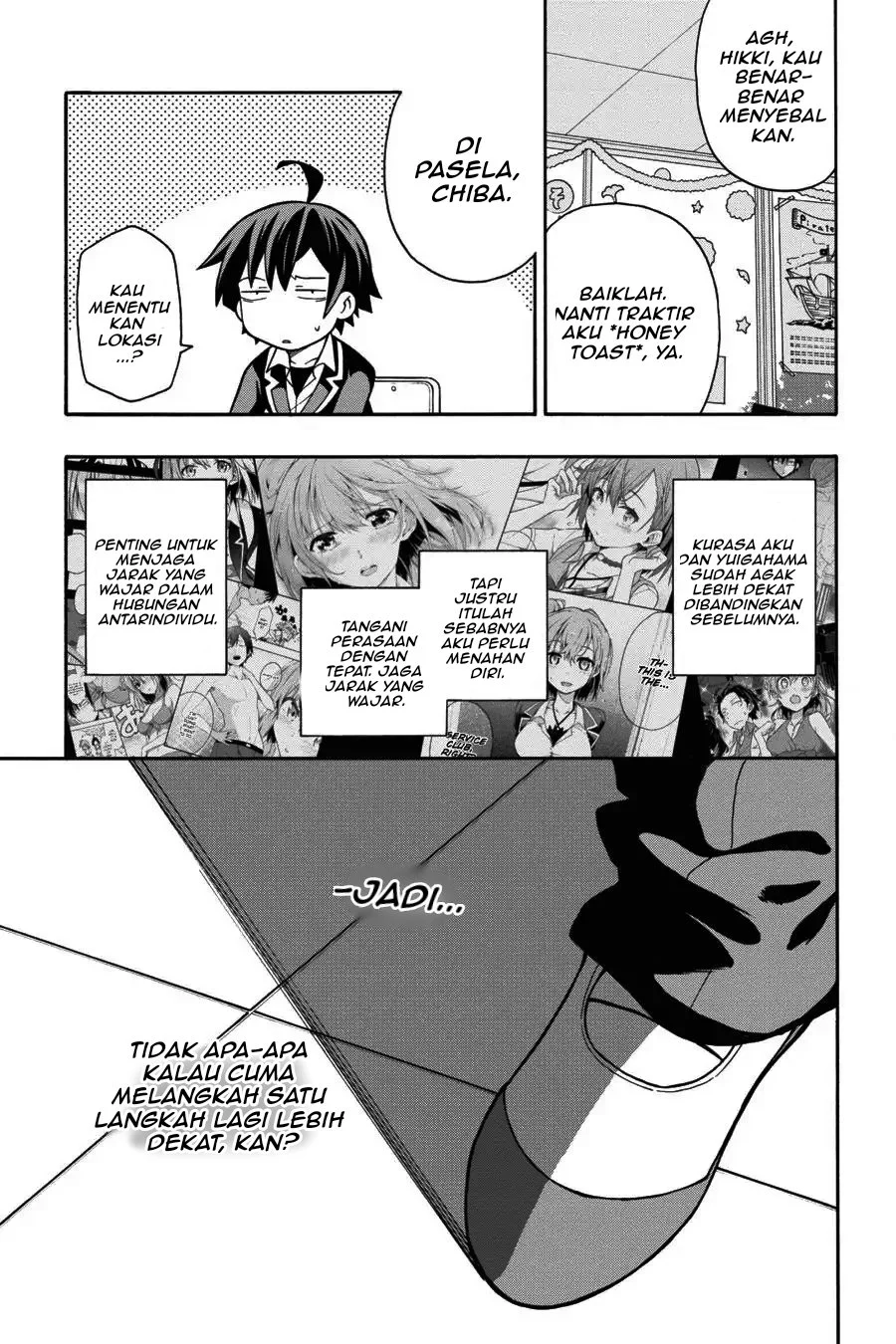 Yahari Ore no Seishun Love Come wa Machigatteiru @comic Chapter 39 Gambar 15