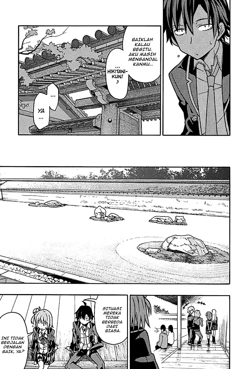 Yahari Ore no Seishun Love Come wa Machigatteiru @comic Chapter 51 Gambar 13