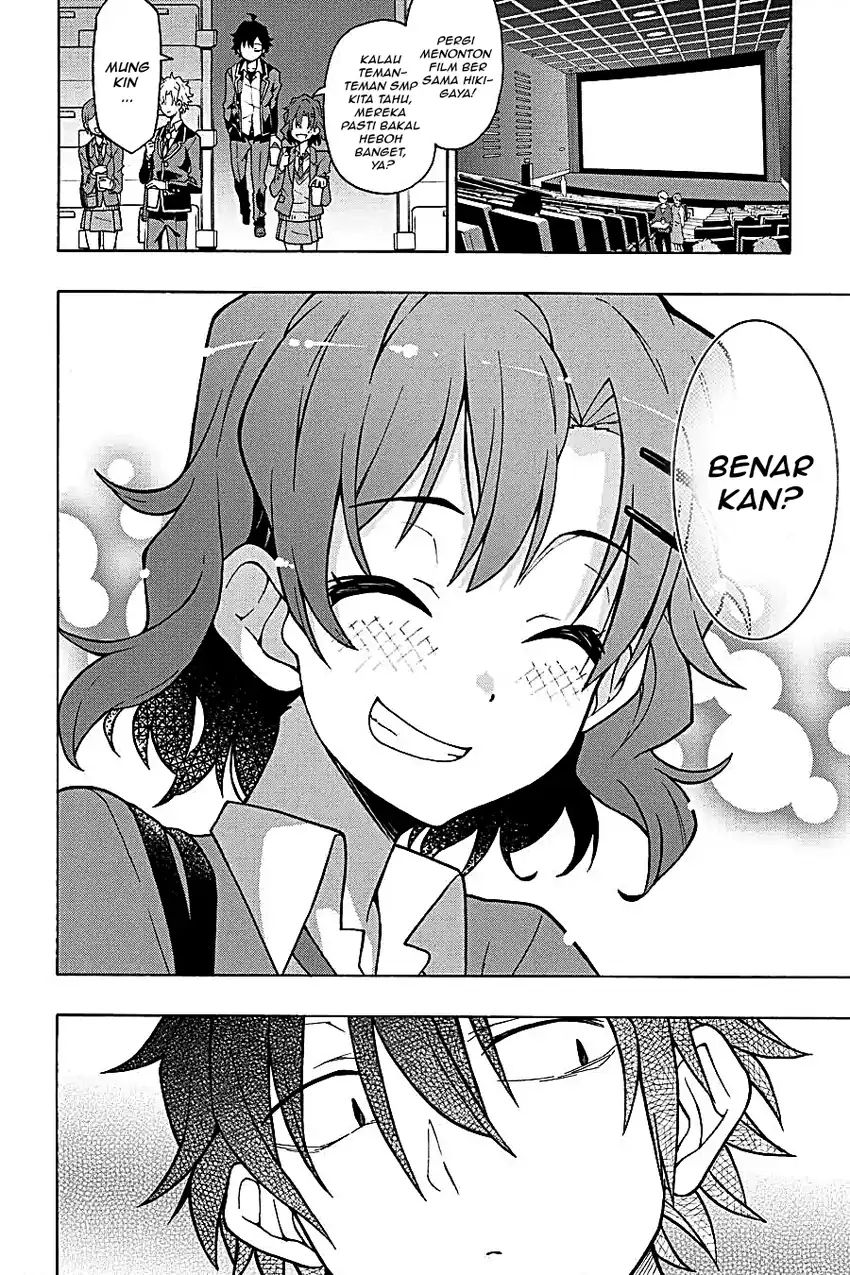Yahari Ore no Seishun Love Come wa Machigatteiru @comic Chapter 54 Gambar 20