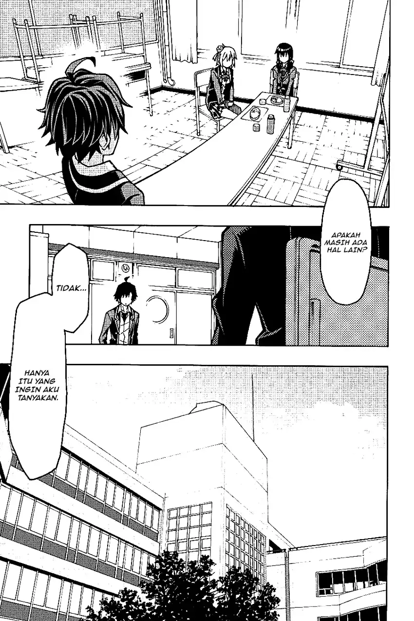 Yahari Ore no Seishun Love Come wa Machigatteiru @comic Chapter 55 Gambar 13