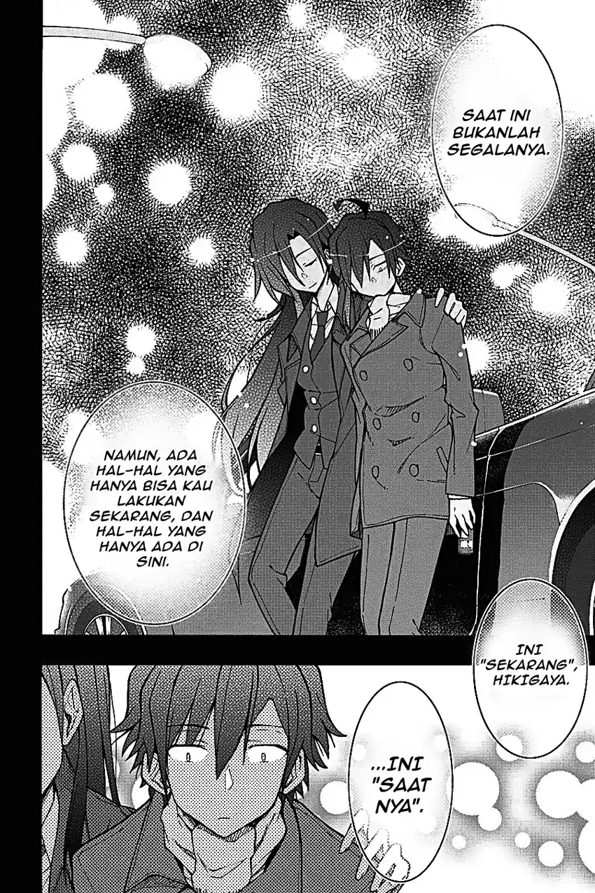 Yahari Ore no Seishun Love Come wa Machigatteiru @comic Chapter 62 Gambar 14