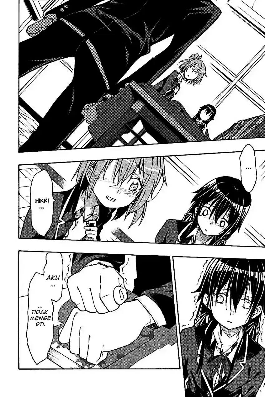 Yahari Ore no Seishun Love Come wa Machigatteiru @comic Chapter 63 Gambar 14