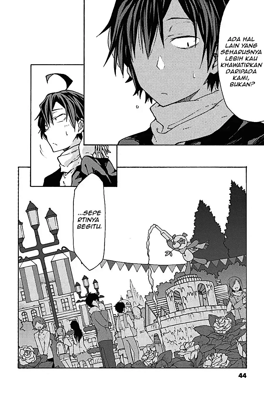 Yahari Ore no Seishun Love Come wa Machigatteiru @comic Chapter 65 Gambar 15