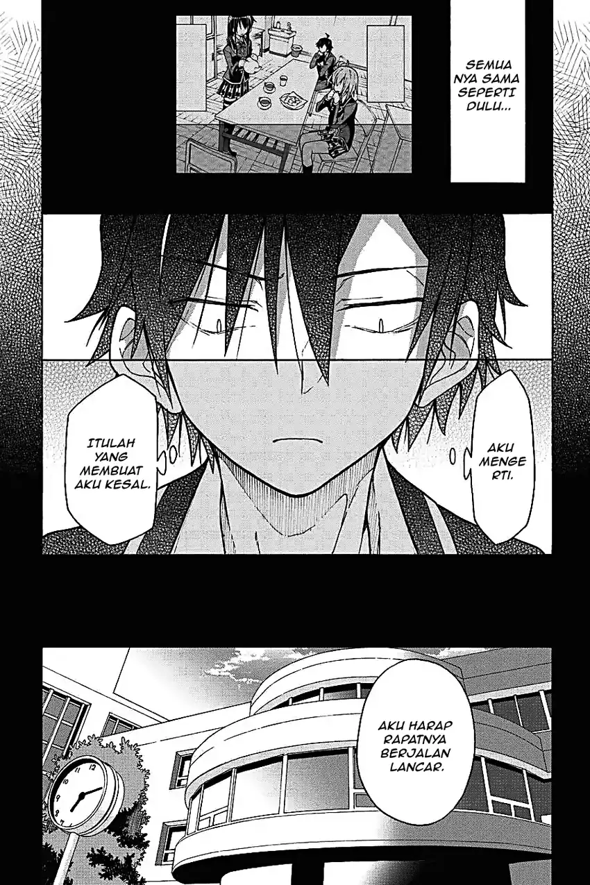 Yahari Ore no Seishun Love Come wa Machigatteiru @comic Chapter 68 Gambar 22