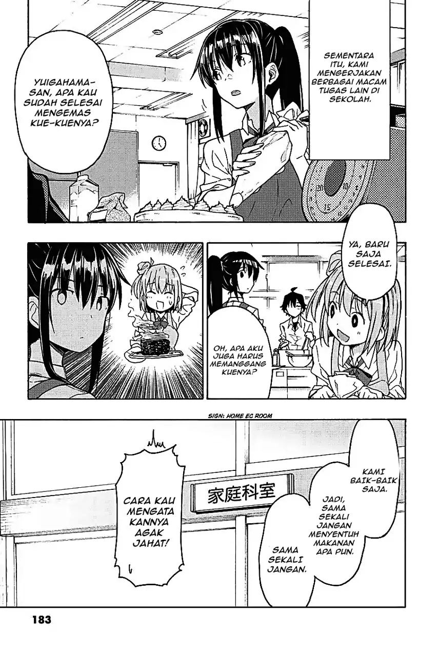 Yahari Ore no Seishun Love Come wa Machigatteiru @comic Chapter 69 Gambar 20