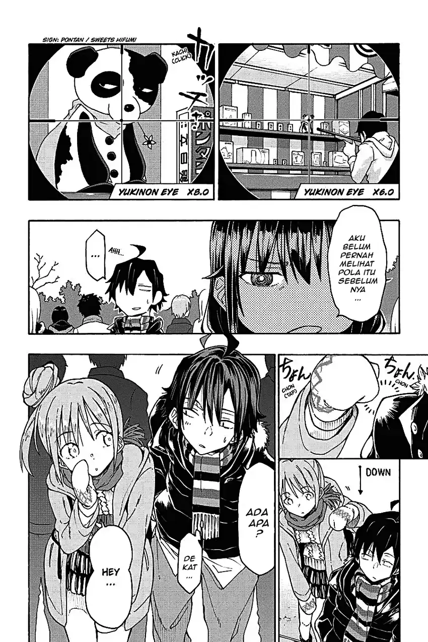 Yahari Ore no Seishun Love Come wa Machigatteiru @comic Chapter 72 Gambar 14