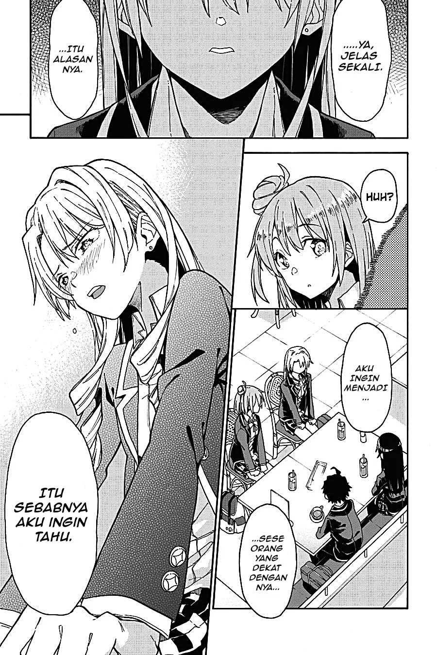 Yahari Ore no Seishun Love Come wa Machigatteiru @comic Chapter 76 Gambar 13