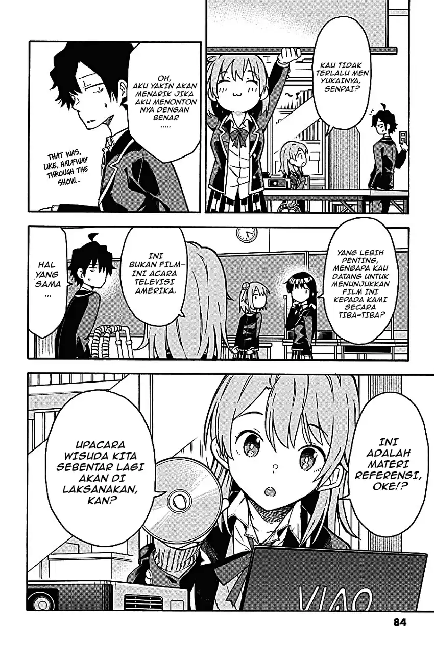 Yahari Ore no Seishun Love Come wa Machigatteiru @comic Chapter 88 Gambar 14