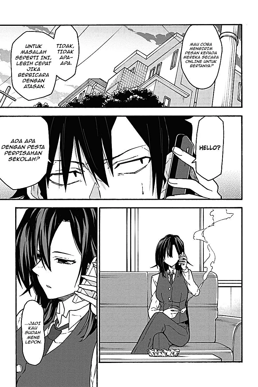 Yahari Ore no Seishun Love Come wa Machigatteiru @comic Chapter 93 Gambar 17