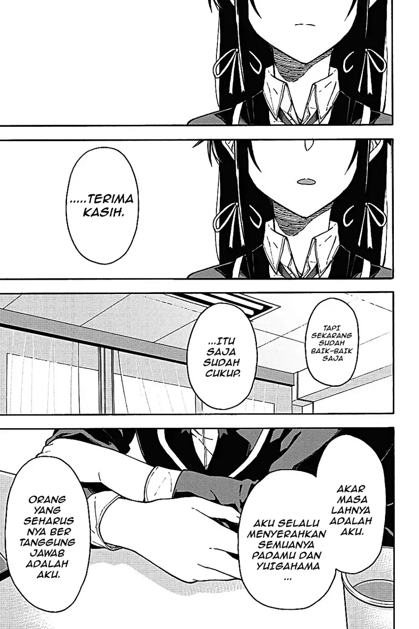 Yahari Ore no Seishun Love Come wa Machigatteiru @comic Chapter 95 Gambar 20