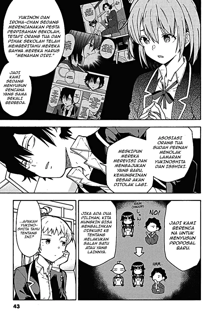 Yahari Ore no Seishun Love Come wa Machigatteiru @comic Chapter 97 Gambar 13