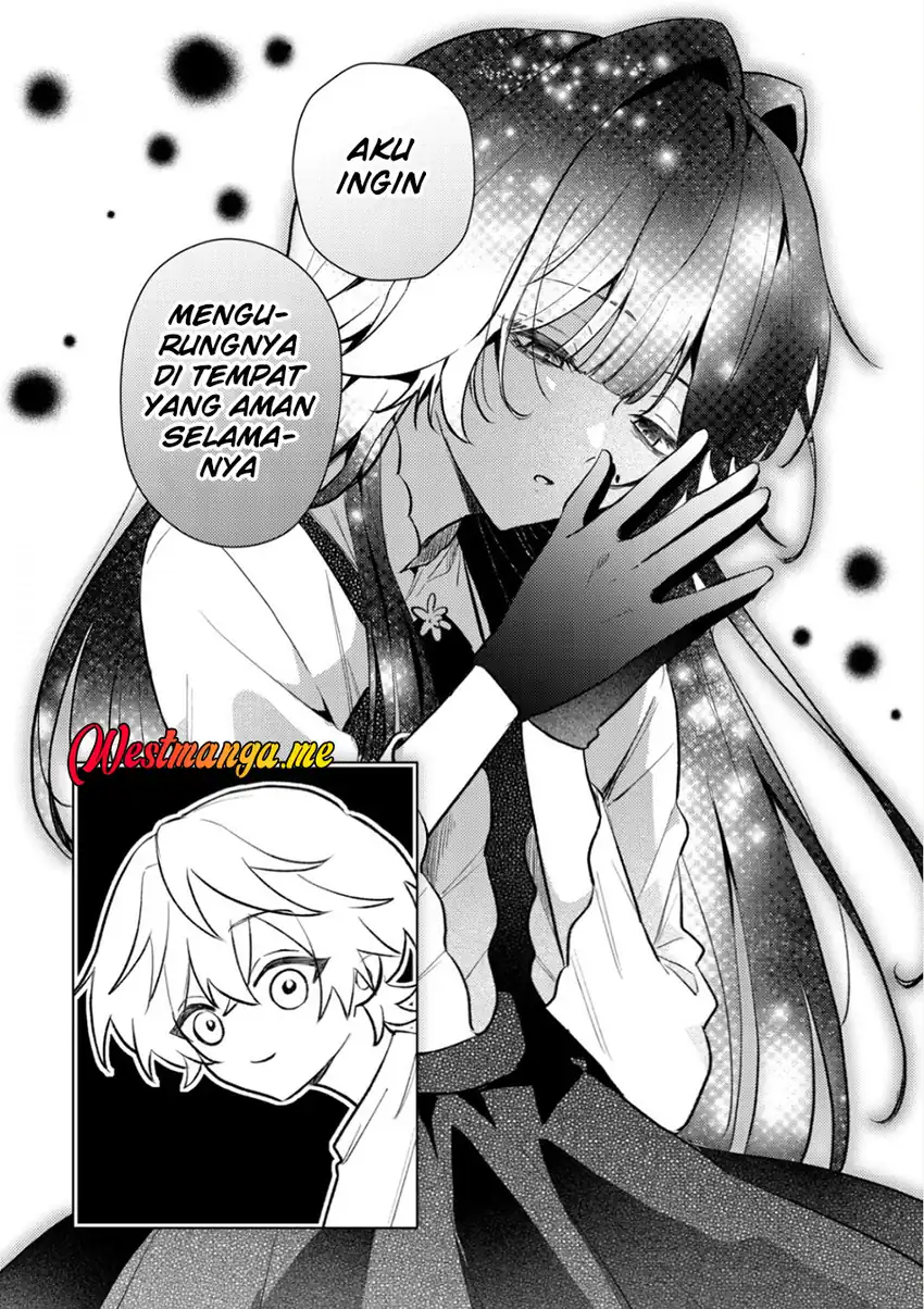 Yami-ochi Rasu Bosu Reijou No Osananajimi Ni Tensei Shita. Ore Ga Shindara Bad End Kakutei Na Node Saikyou Ni Natta Kedo, Mou Yami-ochi “yandere-ka” Shitemasen Ka? Chapter 8 halaman 15