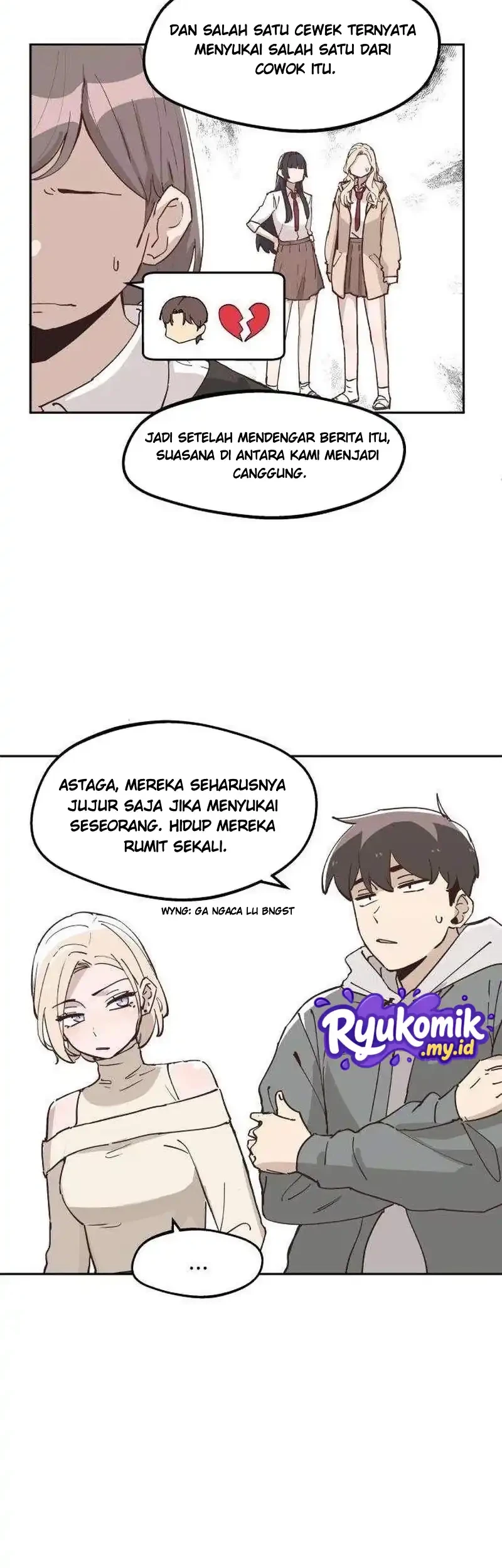 You Get Dumb When You're in Love Chapter 21 Gambar 17
