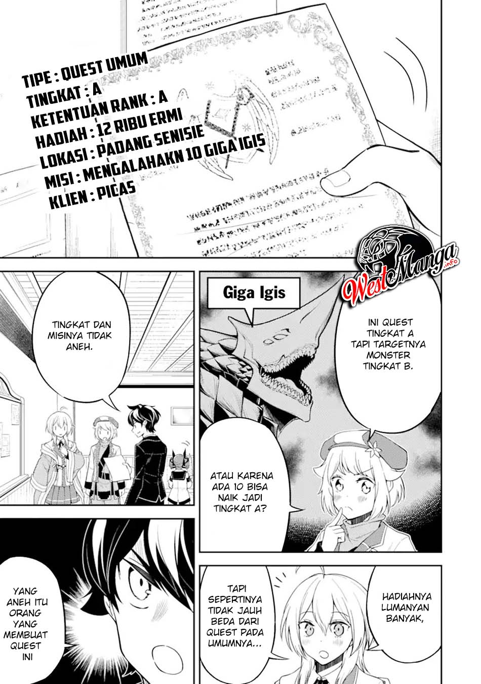 Shikkaku mon no Saikyou Kenja Chapter 48.1 Gambar 10