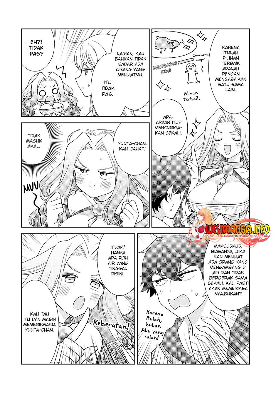 Seirei-tachi no Rakuen to Risou no Isekai Seikatsu Chapter 21 Gambar 10