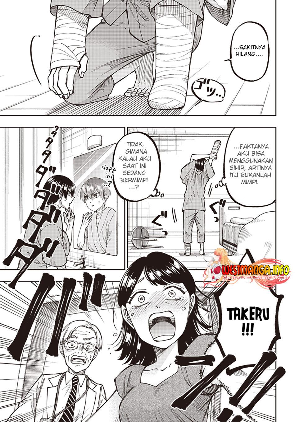 Kyuuseishu MESHIA ~Isekai wo sukutta moto yuusha ga mamono no afureru genjitsu sekai wo musou suru~ Chapter 1 - Halaman 20