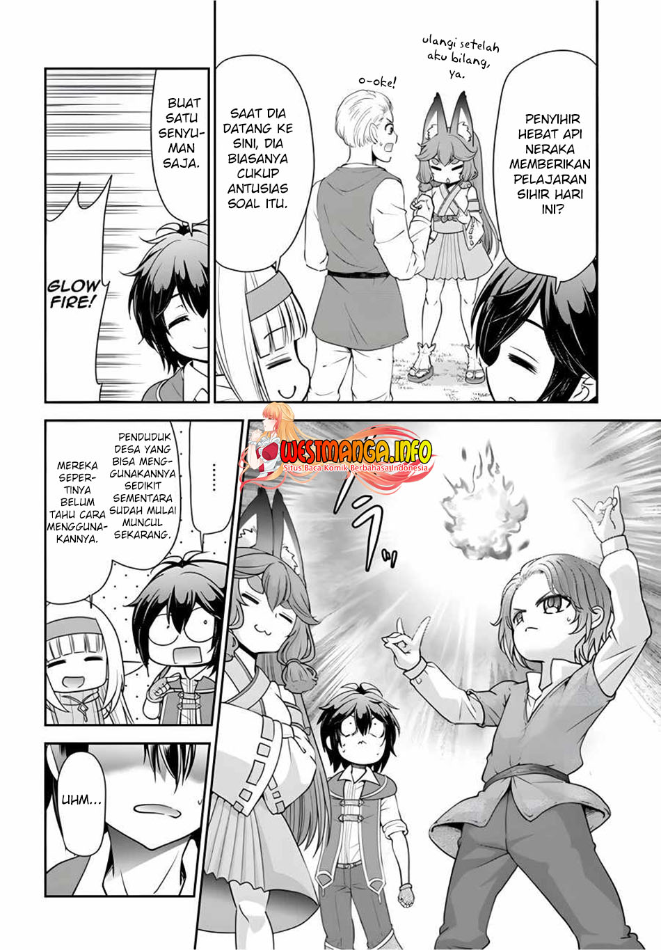 Tenohira Kaitaku Mura de Isekai Kenkokuki: Fueteku Yome-tachi to Nonbiri Mujintou Life (fix) Chapter 34 Gambar 14
