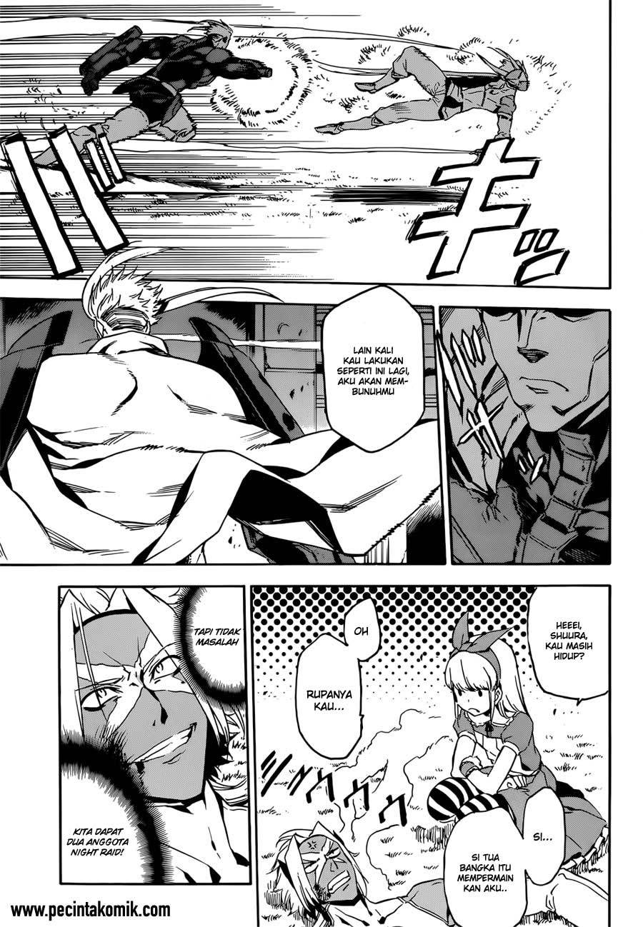 Akame ga Kill! Chapter 52 Gambar 19