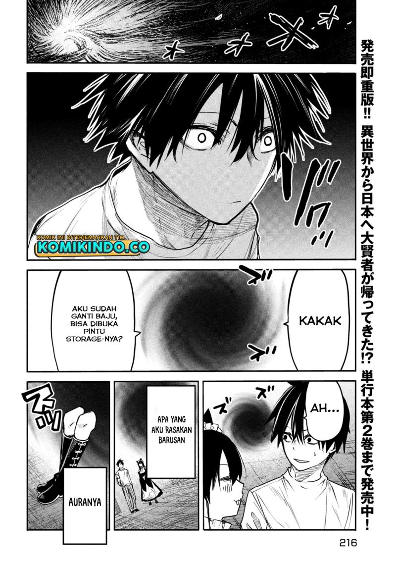 Isekai Kaeri no Daikenja-sama wa Sore Demo Kossori Kurashite Iru Tsumori desu Chapter 13.1 Gambar 10