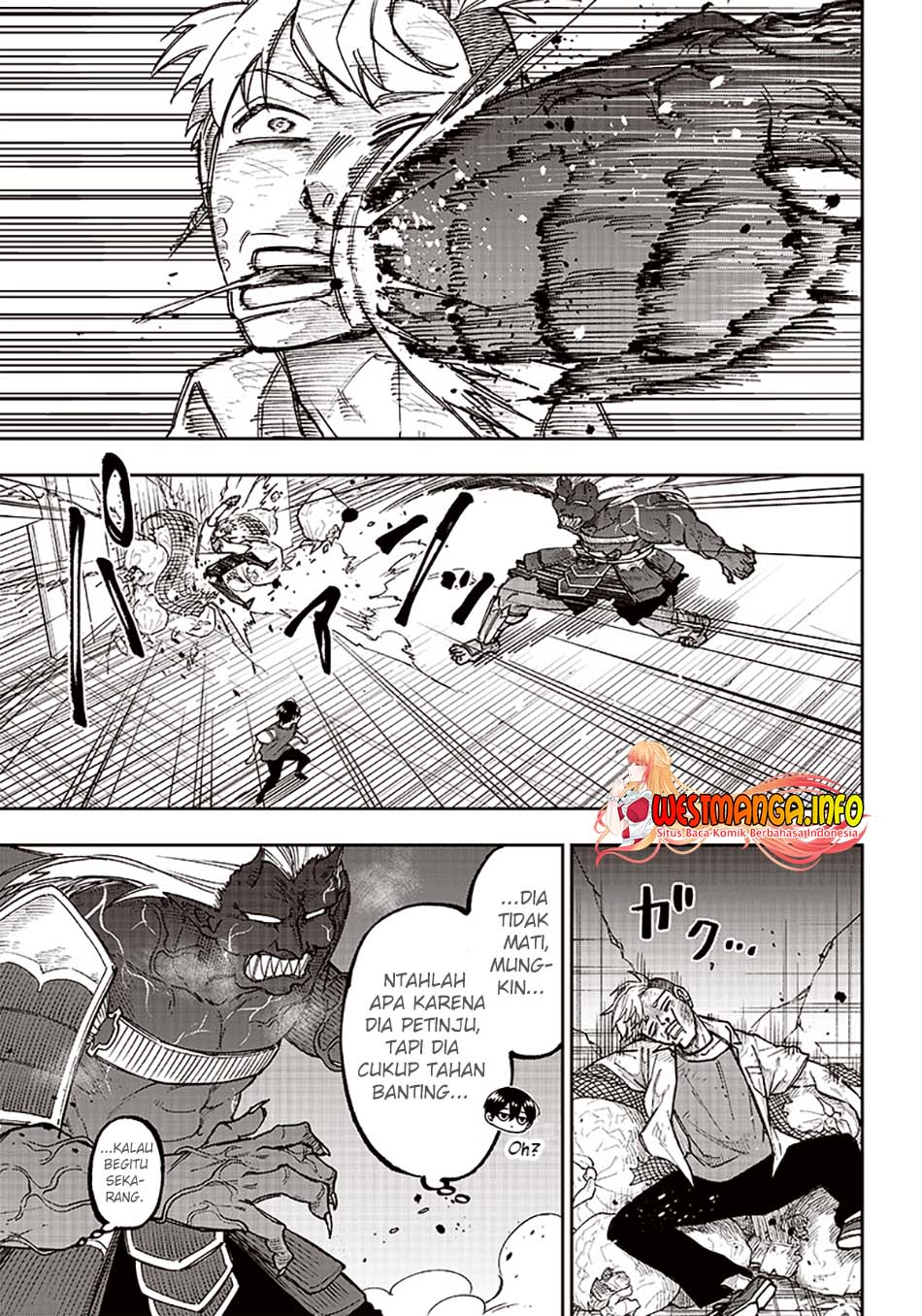 Kyuuseishu MESHIA ~Isekai wo sukutta moto yuusha ga mamono no afureru genjitsu sekai wo musou suru~ Chapter 3 - Halaman 11