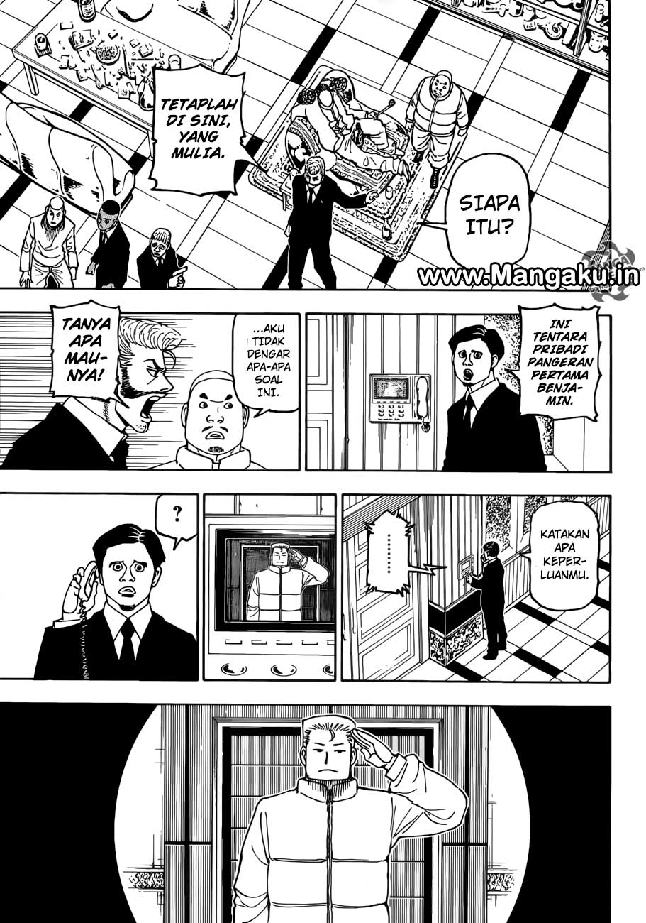 Hunter x Hunter Chapter 386 Gambar 10