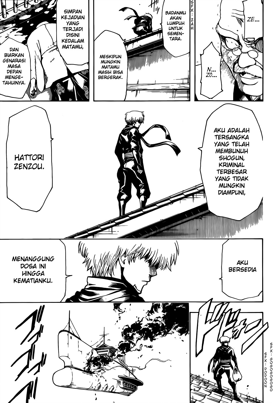 Gintama Chapter 504 Gambar 10
