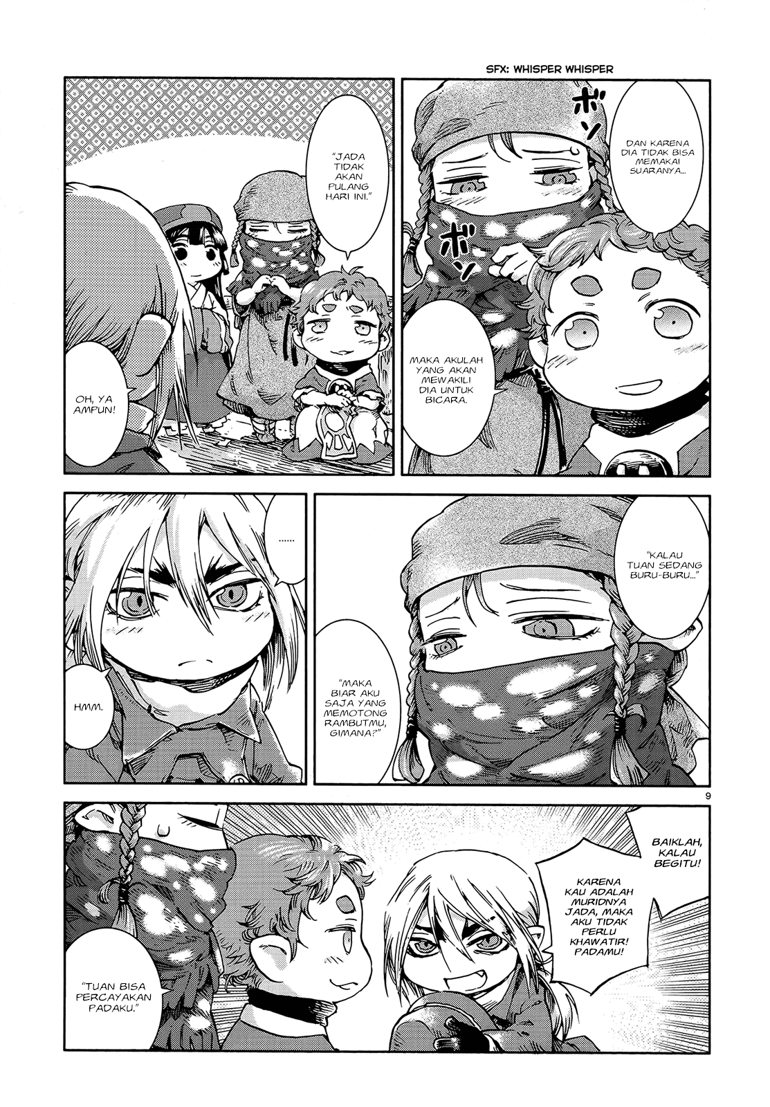 Hakumei to Mikochi Chapter 41 Gambar 11