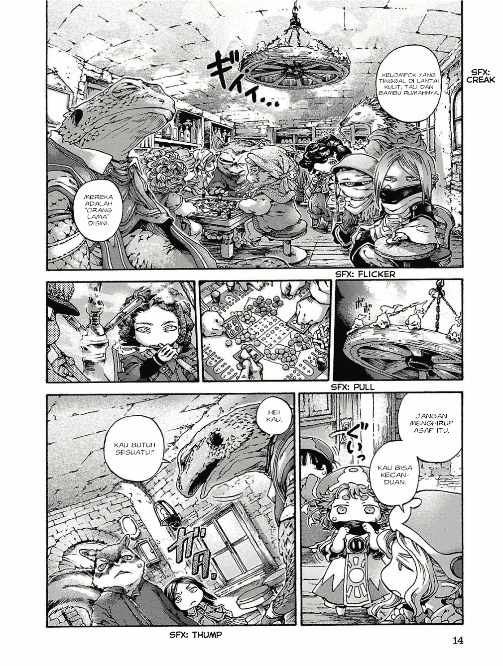 Hakumei to Mikochi Chapter 15.1 Gambar 13