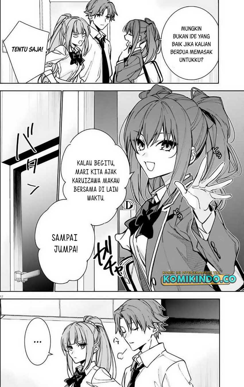 Youkoso Jitsuryoku Shijou Shugi no Kyoushitsu e: 2-nensei-hen Chapter 12 Gambar 13