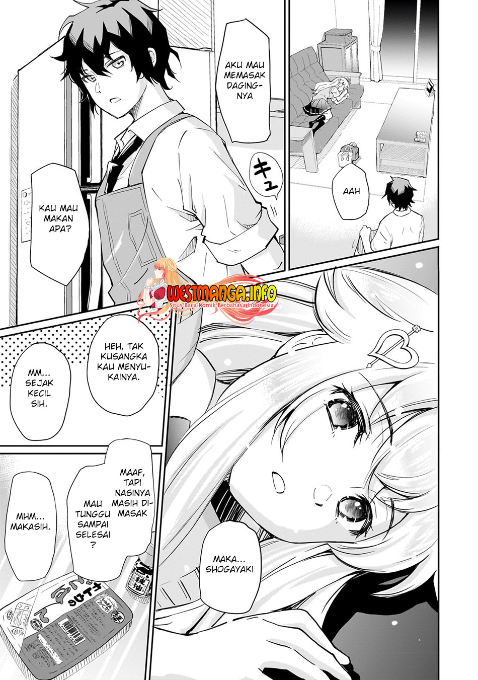 Isshou Hatarakitakunai Ore ga Classmate no Daininki Idol ni Natsukaretara Chapter 02 Gambar 13