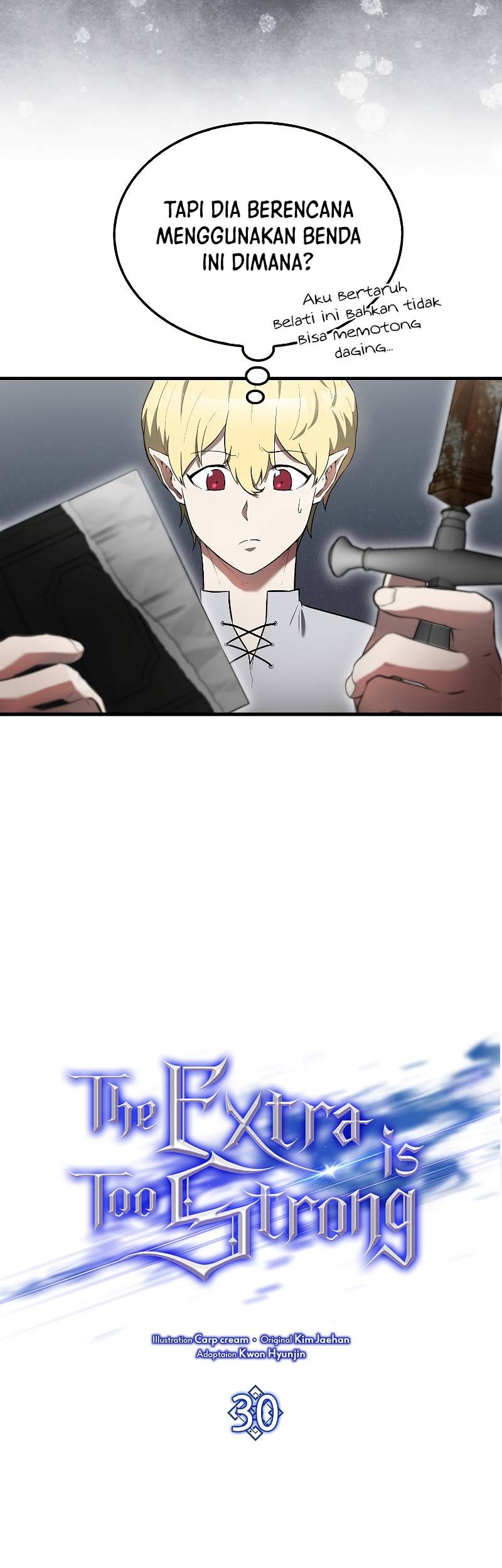The Extra is Too Strong Chapter 30 halaman 31