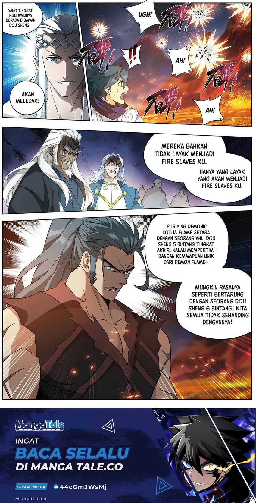Battle Through the Heavens Chapter 421 halaman 10