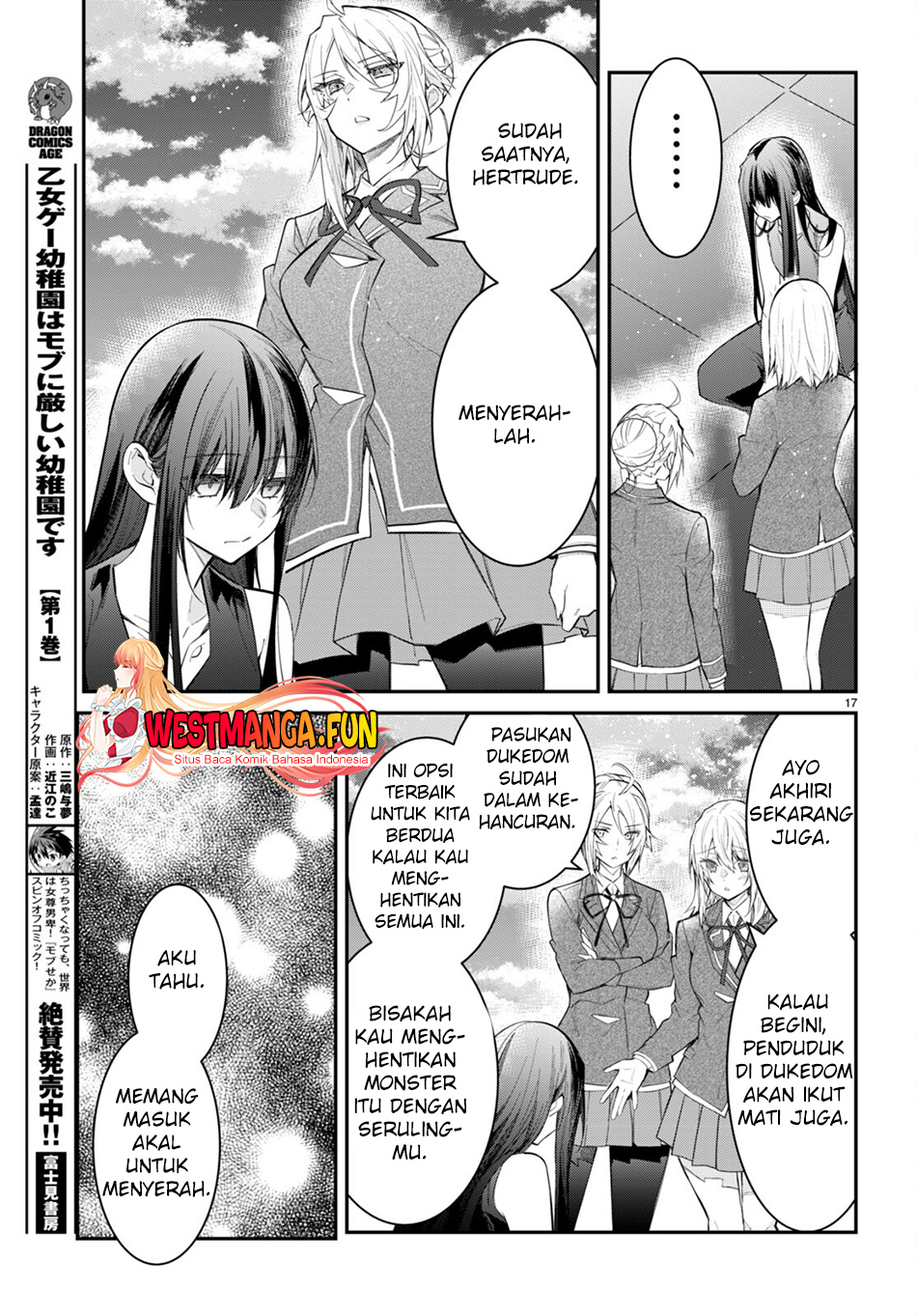 Otome Game Sekai wa Mob ni Kibishii Sekai Desu Chapter 62 Gambar 20