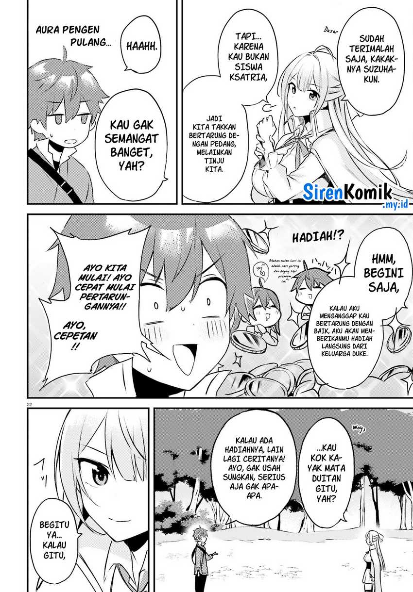Imouto ga Onna Kishi Gakuen ni Nyuugaku Shitara Naze ka Kyuukoku no Eiyuu ni narimashita. Boku ga. Chapter 01 Gambar 23