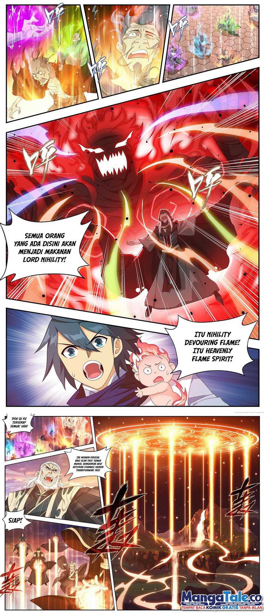 Battle Through the Heavens Chapter 438 halaman 10