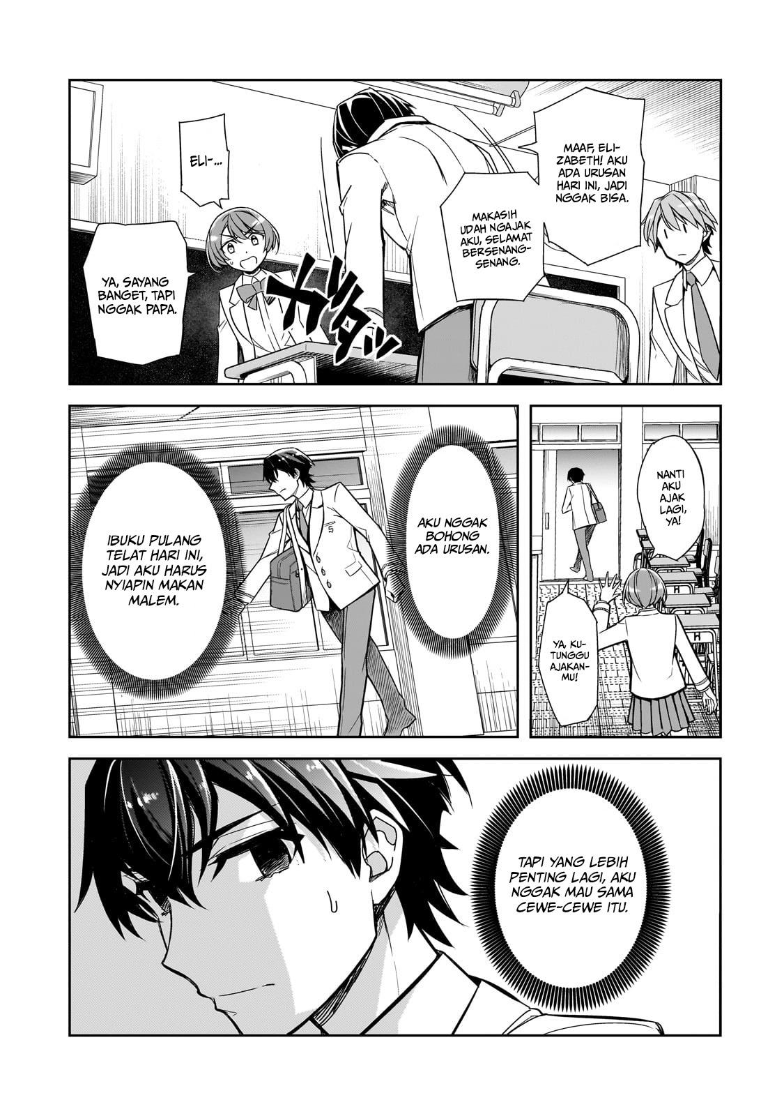 Ore ni Trauma wo Ataeta Joshi-tachi ga Chirachira Mitekuru kedo, Zannen desu ga Teokure desu Chapter 01 Gambar 17