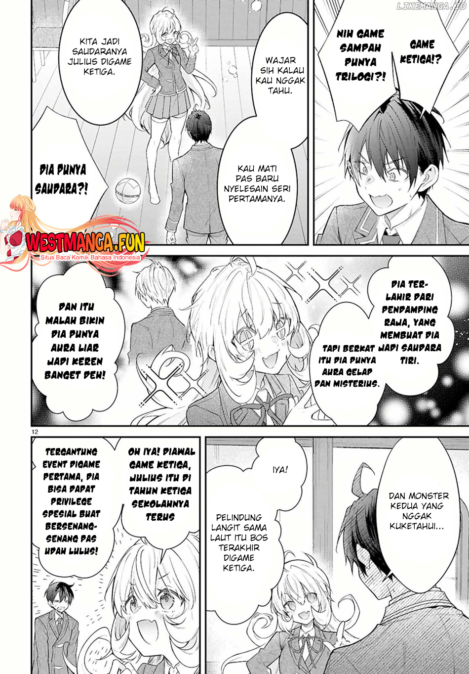 Otome Game Sekai wa Mob ni Kibishii Sekai Desu Chapter 67 Gambar 14