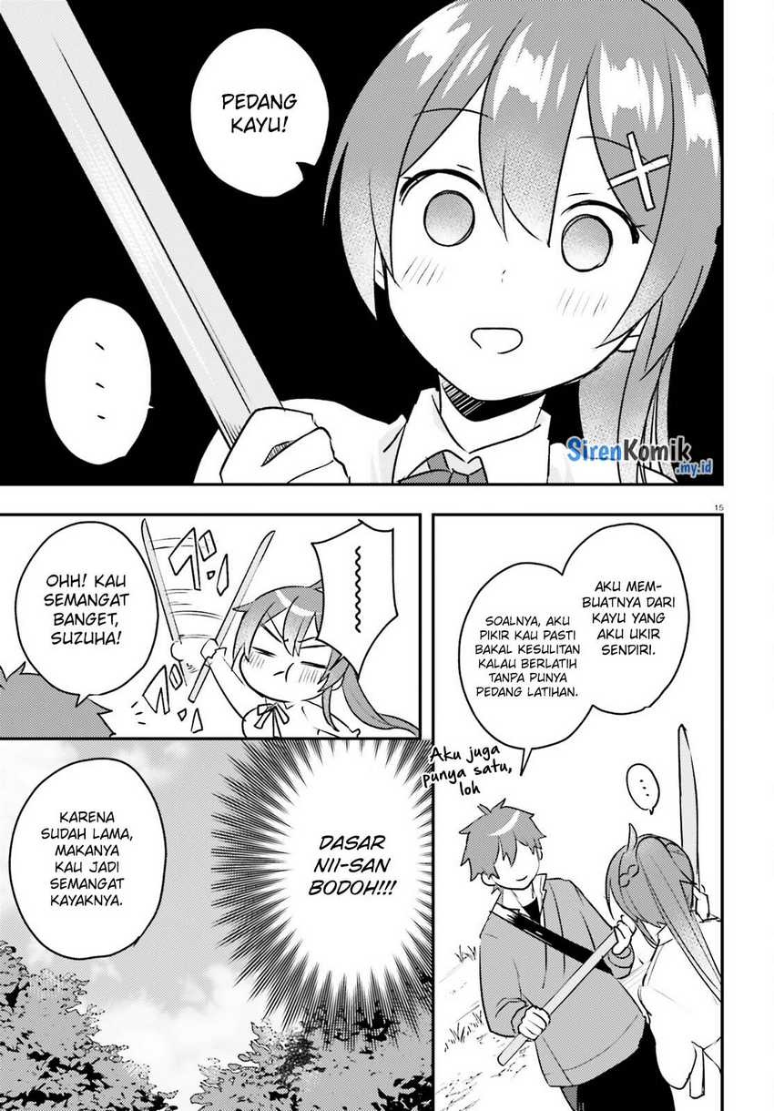 Imouto ga Onna Kishi Gakuen ni Nyuugaku Shitara Naze ka Kyuukoku no Eiyuu ni narimashita. Boku ga. Chapter 08 Gambar 16